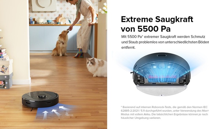 Actual product image Roborock Q5 Pro+ (Vacuum mopping robot)
