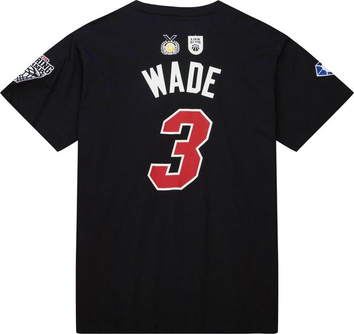Produktbild Mitchell & Ness Dwyane Wade Miami Heat HALL OF FAME Shirt - L (L)