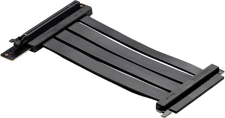 Actual product image Phanteks PCI-E 4.0 x16 riser ribbon cable, 90 degrees