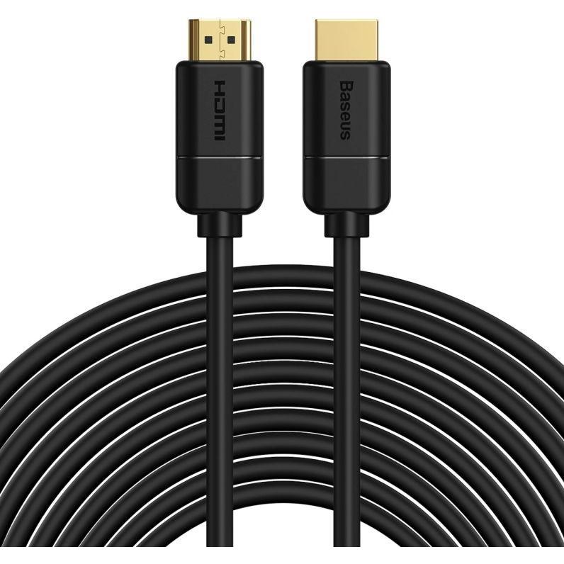 Baseus HDR 1080p 60Hz HDMI Cable 12m HDMI 2.0 - Black (12 m), Cavo video, Nero