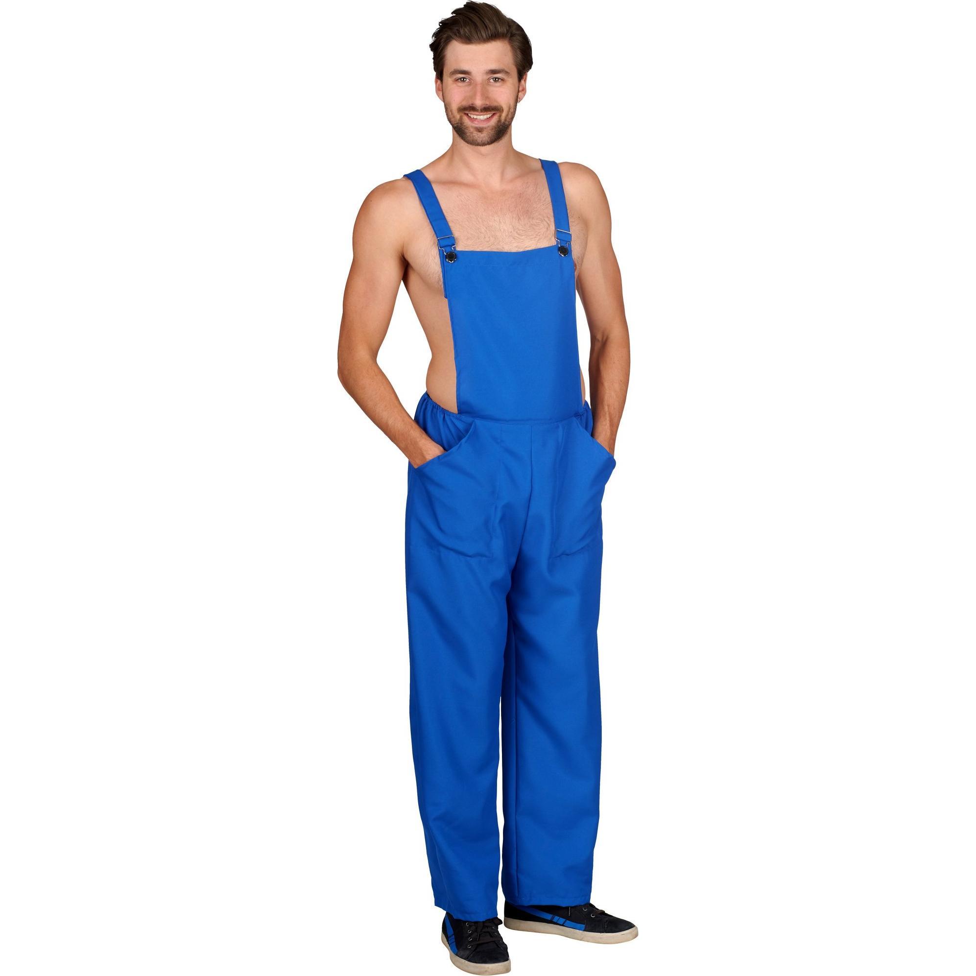Metamorph Basic Latzhose blau (58, 60)