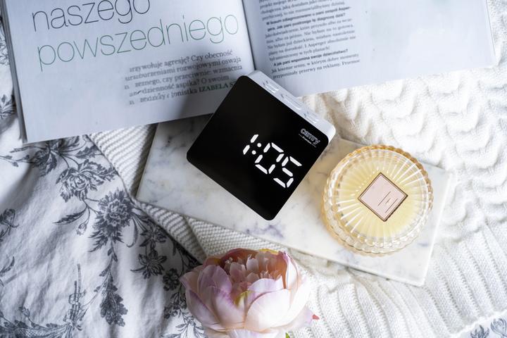 Actual product image Camry Alarm Clock CR 1150w Baltas