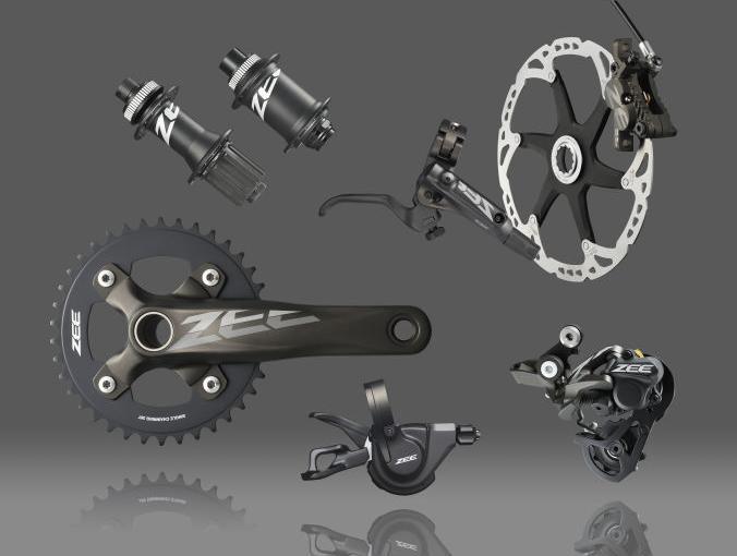 Produktbild Shimano Arrière ZEE Centerlock Noir 2013