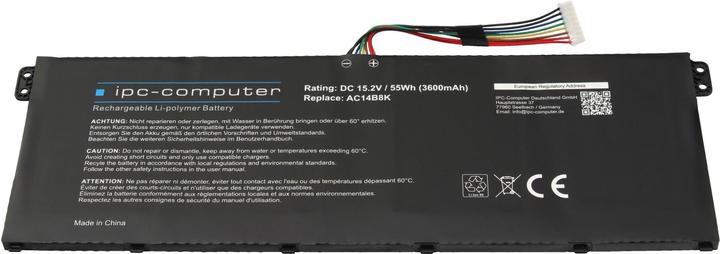 IPC AC14B8K (4 Zellen, 3600 mAh)