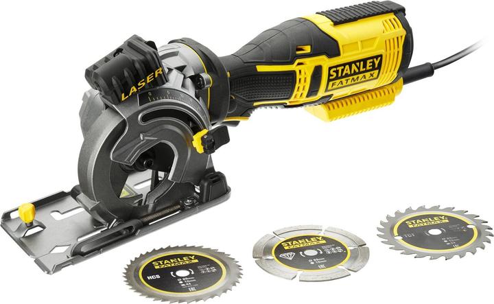 Actual product image Stanley Mini-compact hand-held circular saw 650