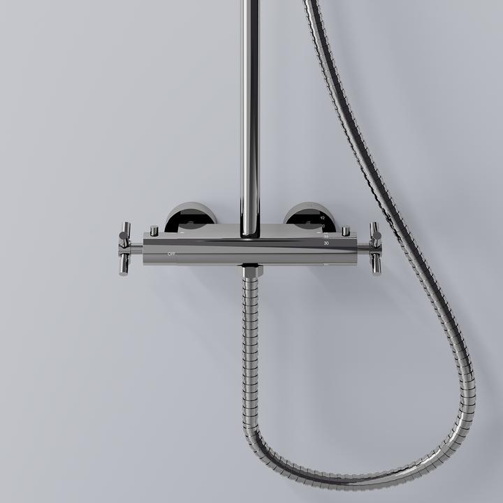Productafbeelding Steinberg 250 serie douchesysteem, met thermostatische mengkraan, Easy Clean, 2502721
