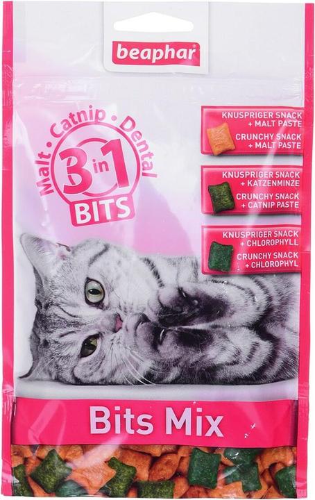 beaphar Bits Mix Katzensnacks - 150 g (Adult, Junior, Senior, 1 Stk., 150 g)