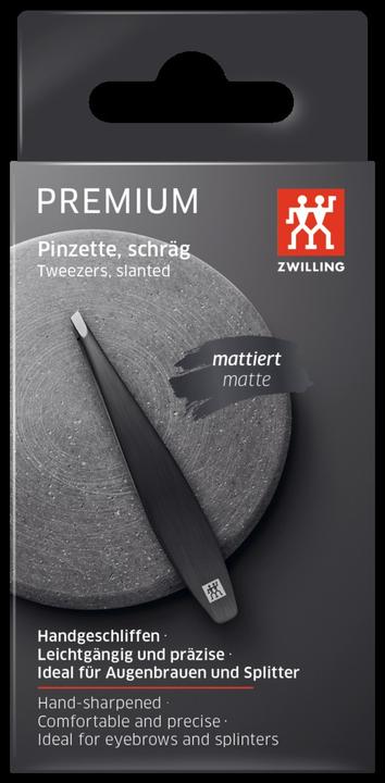 Productafbeelding Zwilling TWINOX M, pincet schuin, zwart