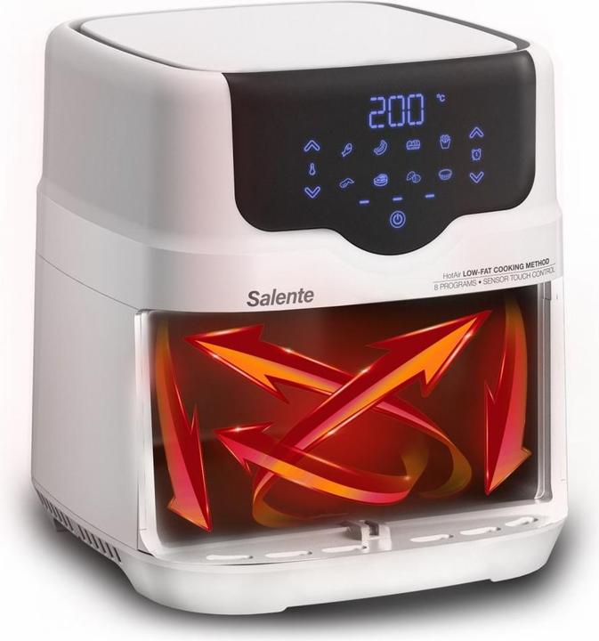 Productafbeelding Salente HotAir, heteluchtfriteuse 2in1, 4,3 l, wit