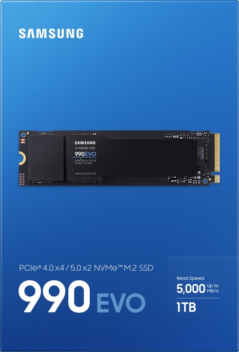 Actual product image Samsung 990 EVO (1000 GB, M.2 2280)