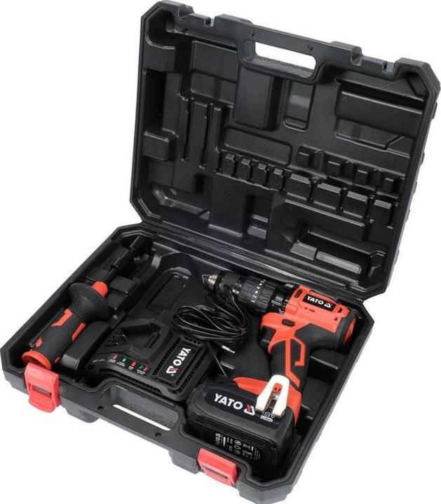 Produktbild Yato WIERTARKO-WKRĘTARKA UDAROWA 18V LI-ION 82790 / 1x3,0Ah 75Nm / SILNIK BEZSZCZOTKOWY