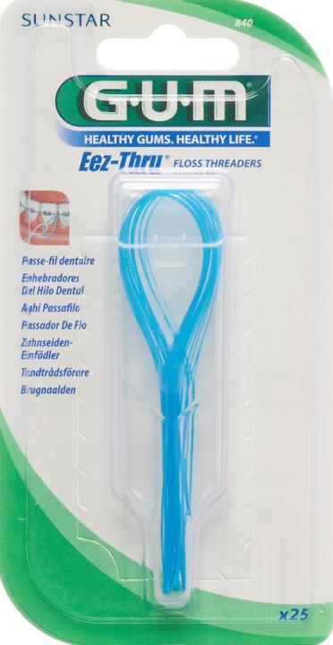 Produktbild GUM SUNSTAR EEZ THRU Zahnseide Einfädler Einfädler