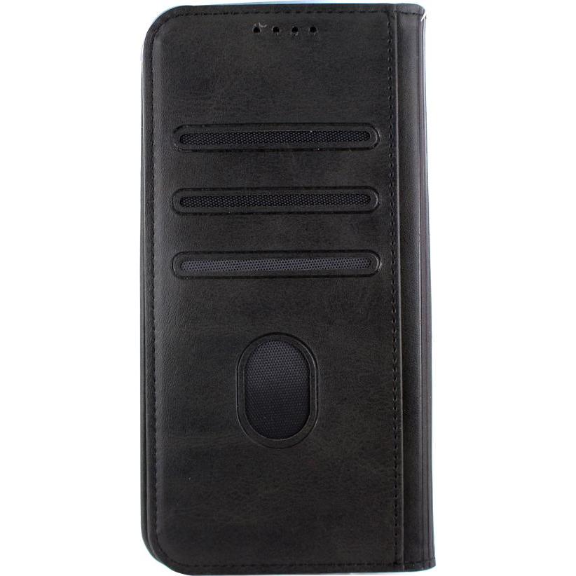 cyoo Premium Book Case Samsung A715F Galaxy A71, Weiteres Smartphone Zubehör, Schwarz