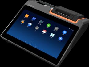 Produktbild Sunmi Kasse 11,6" NFC/Cam/LTE 80mm Android/Bondrucker (80mm) 4G LTE