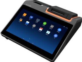 Actual product image Sunmi Checkout 11.6" NFC/Cam/LTE 80mm Android/Cash Printer (80mm) 4G LTE