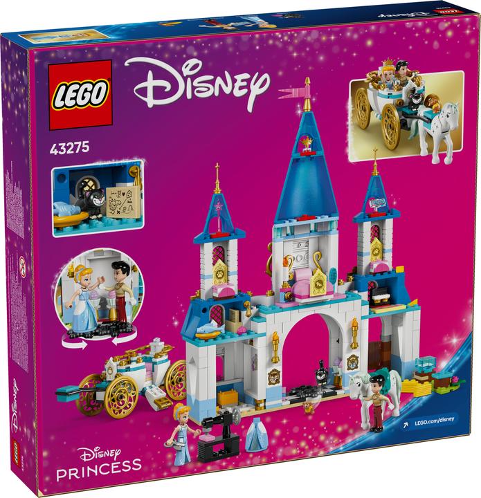 Image du produit LEGO Cinderellas Schloss und Pferdekutsche (43275, LEGO Disney)