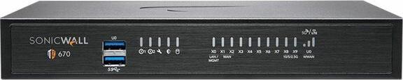 Actual product image SonicWall TZ670 WITH 8X5 SUPPORT 1YR