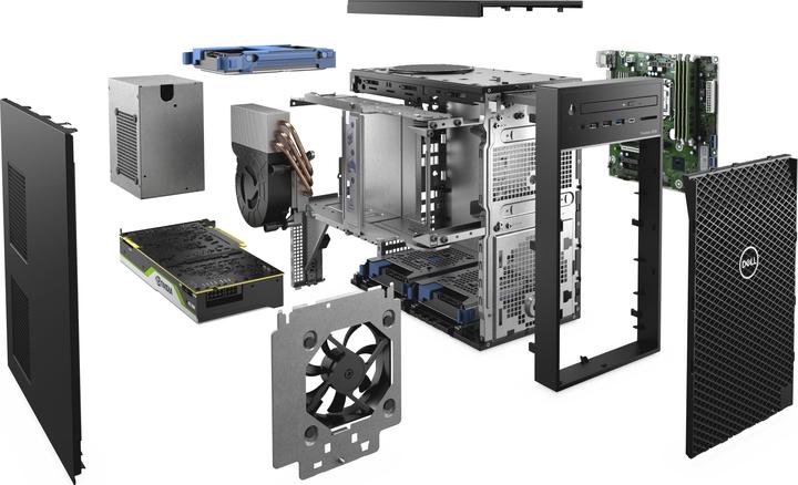 Actual product image Dell Precision 3640 (Intel Core i7-10700, 16 GB, 512 GB)