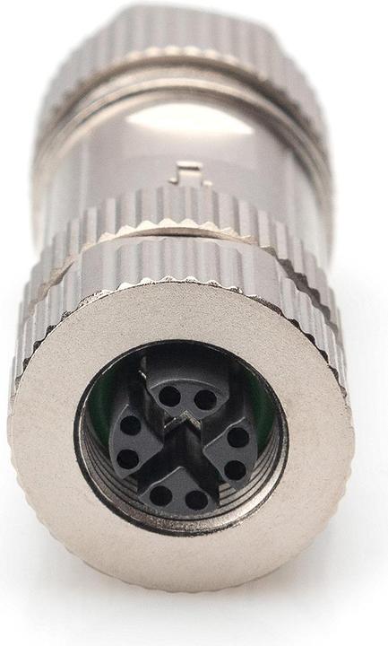 Image du produit Digitus M12 Jack X-coded IP67 CAT 6A, field assembly