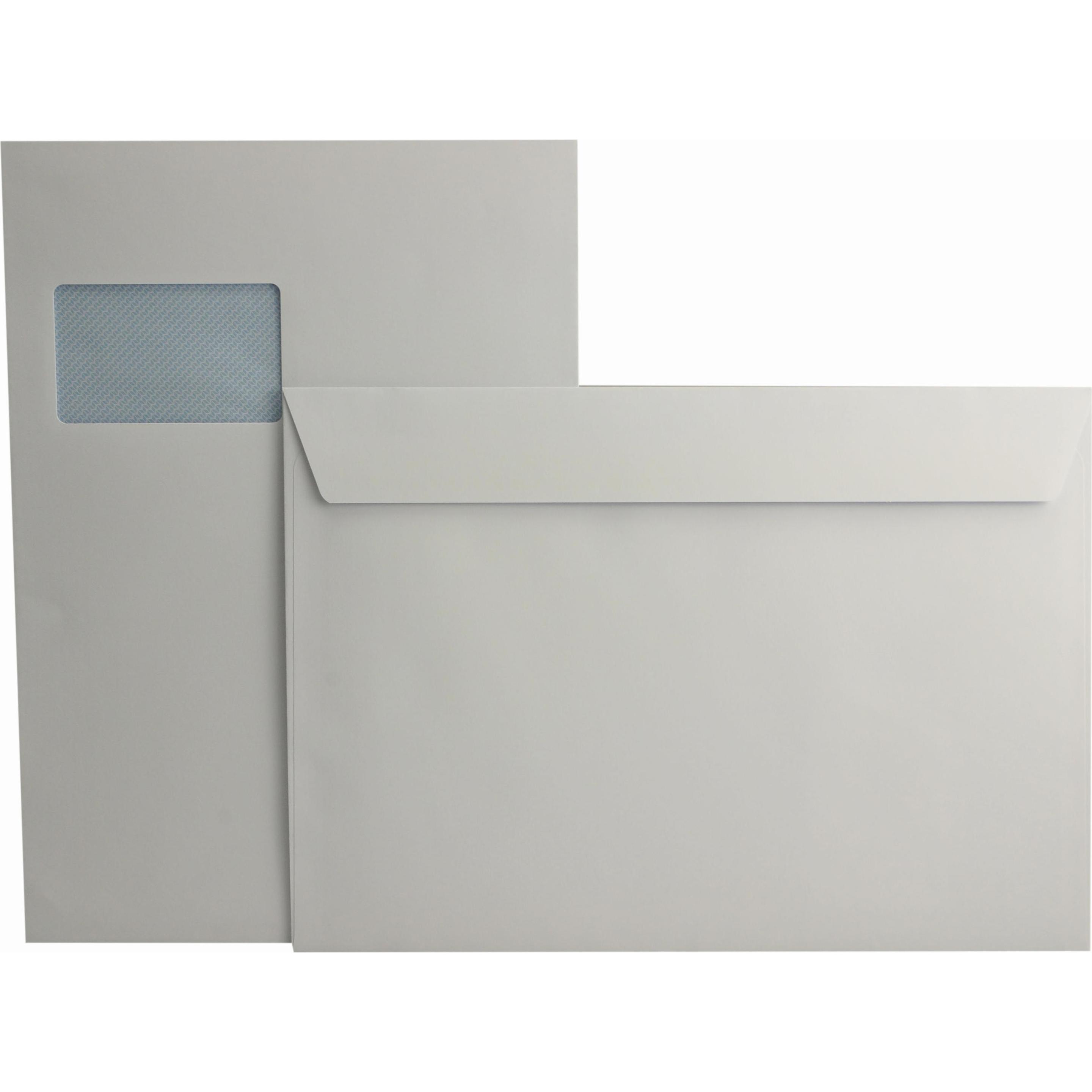 Elepa, Briefumschlag, Briefumschläge Cygnus Excellence C4, weiss, Papier: 120 g/qm, Klebung: haftklebend, mit Fenster (2...