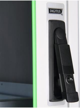 Produktbild Assmann DIGITUS Netzwerkschrank 48,3cm 19Zoll 32HE grau 1560x600x800mm Sicherheitsglas Tuer inkl. 28xMont... (32 HE, 19 Zoll Rack)