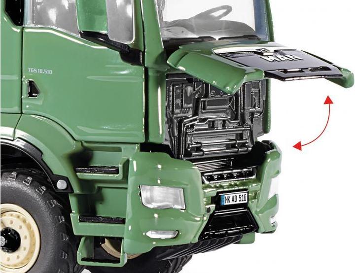 Produktbild Wiking 0776 50 Spur 1 MAN TGS 2-Achs-Zugmaschine Ackerdiesel grün