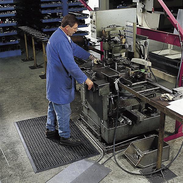Actual product image kaiserkraft Workplace mat, perforated (152 x 91 cm)