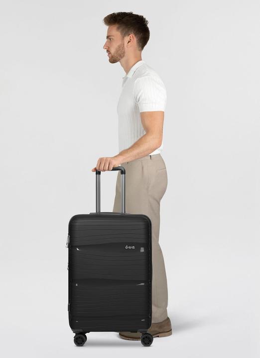 Immagine prodotto D&N Travel Line 4300-Plus Carrello a 4 ruote M 65 cm con piega ad espansione (58 l)