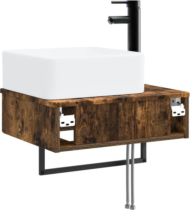 Produktbild vidaXL Wandmontiertes Waschbecken (390 mm, 410 mm)
