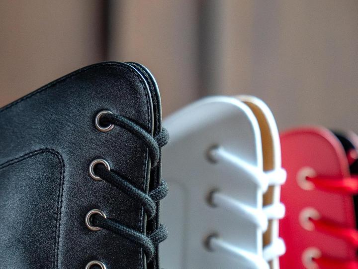 Image du produit Diamant Garde danslaarzen pour femmes en cuir lisse avec semelle VarioSpin et bloc talon (33.5)