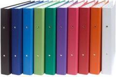 Produktbild Exacompta Ringbuch A4 PP 2-Ring 30mm Rücken 40mm (A4, 40 mm, 1 Stk.)