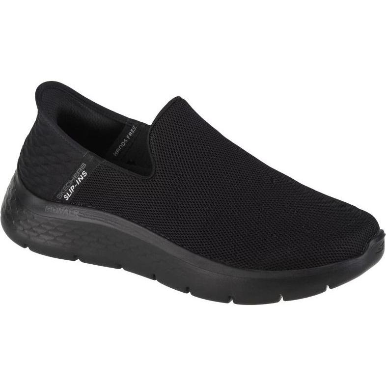 Skechers, Uomini, Sneaker, Slip-Ins: Go Walk Flex - No Hands Schwarz, Nero, (44.5)