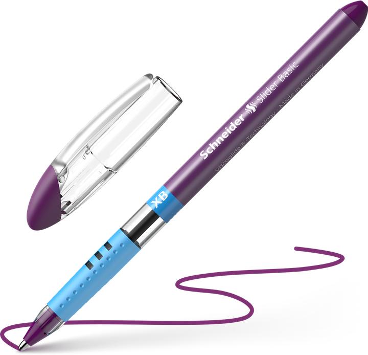 Produktbild Schneider Kugelschreiber Slider Basic (Violett, 1 x)