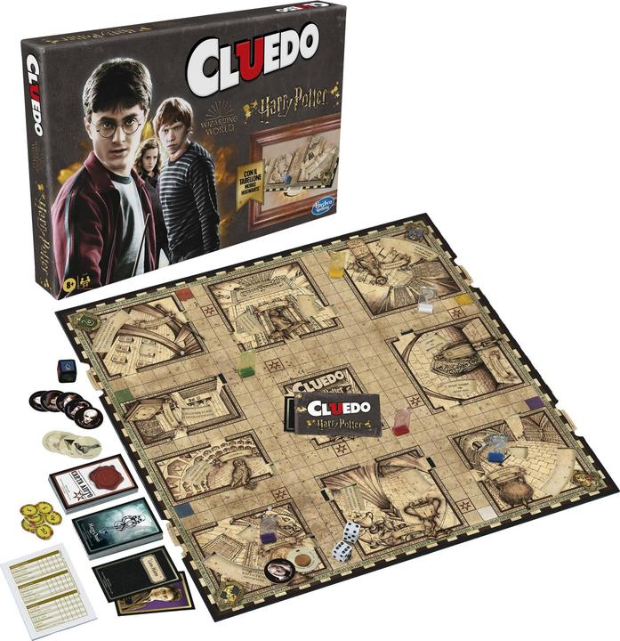 Productafbeelding Hasbro Gaming Cluedo: Tovenaarswereld Harry Potter Editie Bordspel (Italiaans)