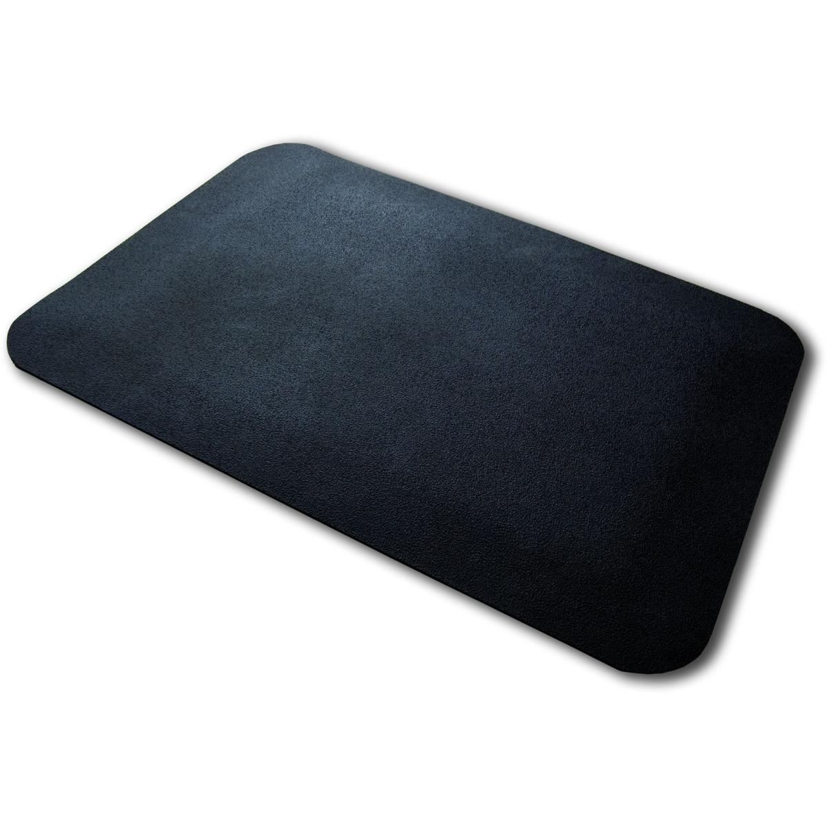 Miltex, Bodenschutzmatte, Arbeitsplatzmatte Yoga Deck Spark 90x150cm schwarz (90 x 150 cm)