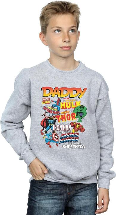 Produktbild Our Dad Superhero Sweatshirt Jungen (116)
