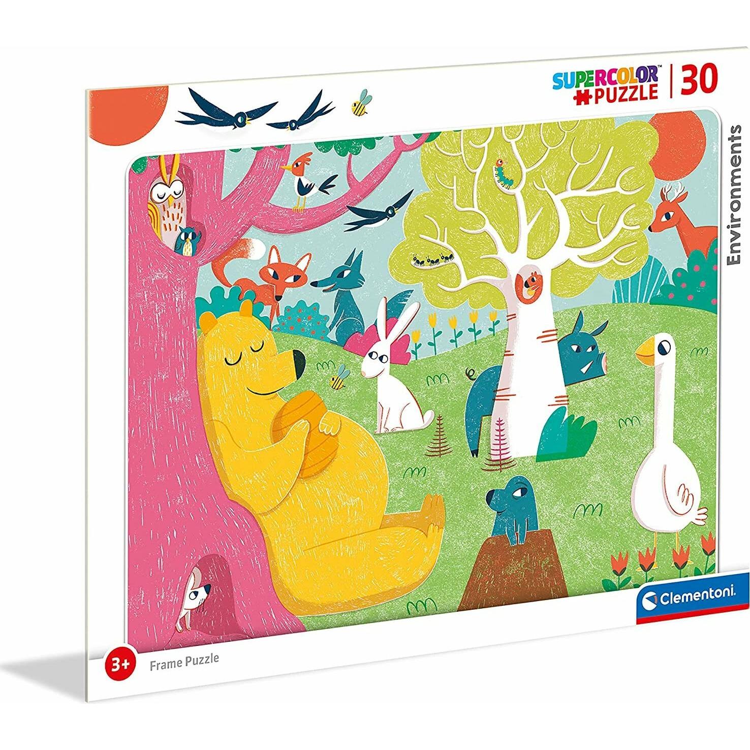 Clementoni Puzzle Leben im Wald 30 Teile