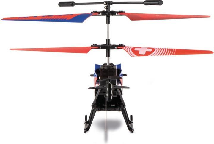 Actual product image Carrera 2.4 GHz RC Helicopter, Aluminum, Gyro, LED, USB-C Charging
