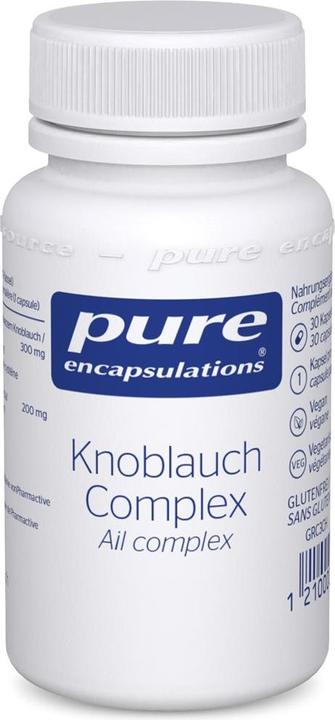 Actual product image Pure encapsulations Garlic Complex (30 pcs., Capsules, 34 g)