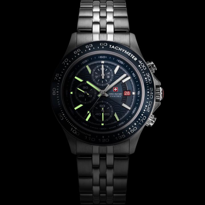 Produktbild Swiss Military Hanowa SMWGI0003403 Watchman (Chronograph, 43 mm)