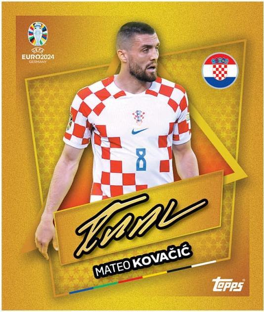 Actual product image Topps Euro 2024 Germany ECO Pack (42 Sticker) (Multilingual, Booster Pack)