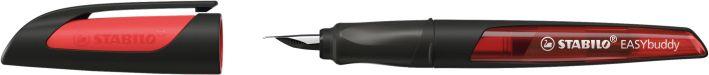 Actual product image STABILO EASYbuddy school fountain pen with standard nib (Black / Red, 1 x)