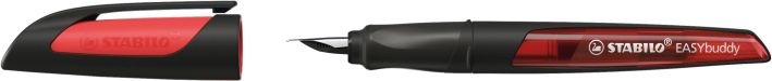 Immagine prodotto STABILO Penna stilografica 'EASYbuddy' RH + LH (Nero/Rosso, 1 x)