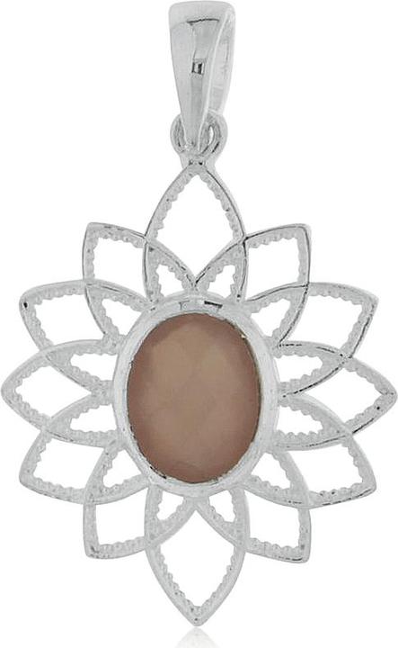 Produktbild Leyda Anhänger Blüte (Silber 925, Stein)