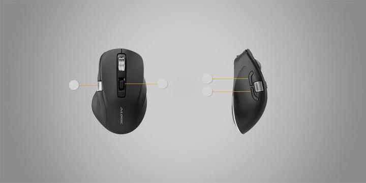Produktbild Alogic Apex Bluetooth Mouse USB-C (Kabellos)
