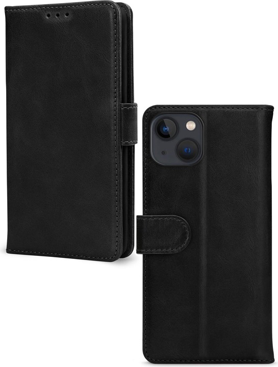 Produktbild Mobilize Portemonnaie aus Leder (Apple iPhone 13, Apple iPhone 14, Apple iPhone 15)