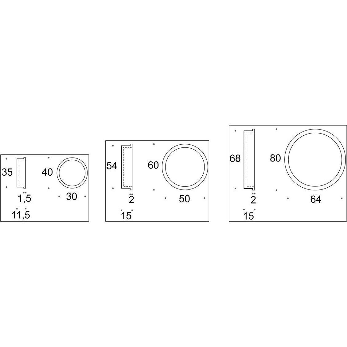 Thumbnail - Phos, Möbelgriff, Muschelgriffe