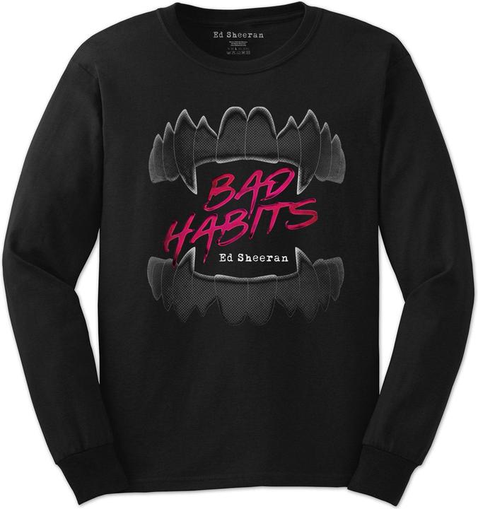 Immagine prodotto Ed Sheeran Bad Habits (Longsleeve) (XL)