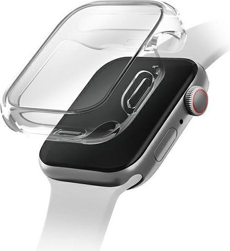 Uniq etui Garde Apple Watch Series 7/8 41mm. przezroczysty/clear