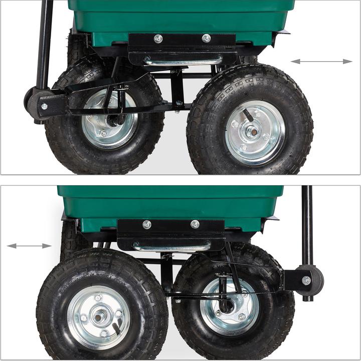 Actual product image Relaxdays Garden Dump Cart (200 kg)